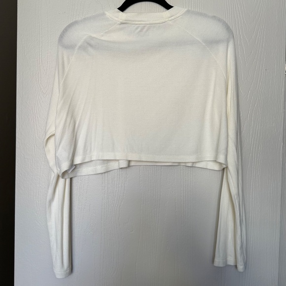 Madewell Raglan Supercropped Tee size S - Picture 6 of 7